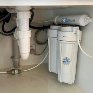 Twin Below-Sink H2 Inline Booster Kit