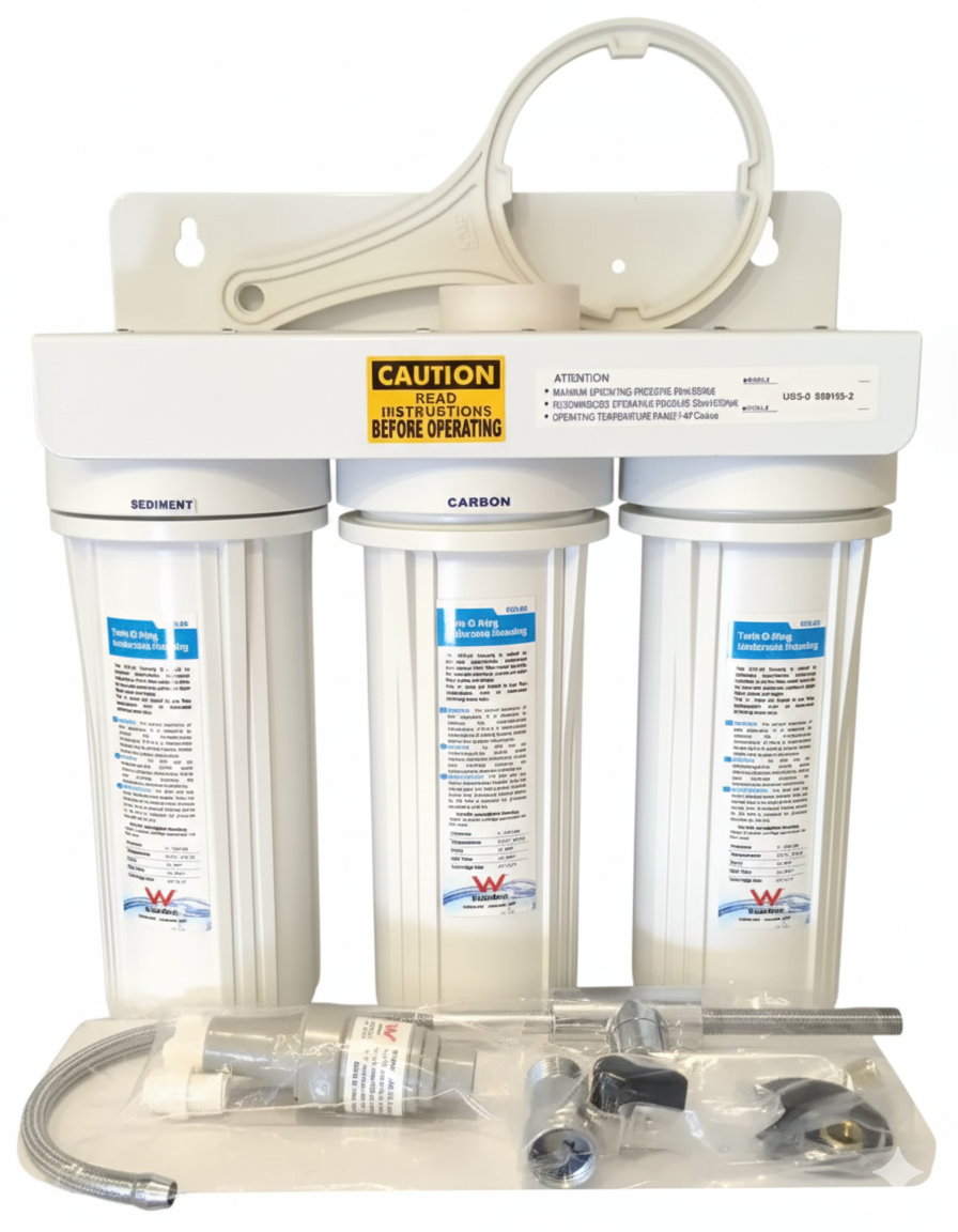 Triple Under Sink for Tank Water (No Add-On)